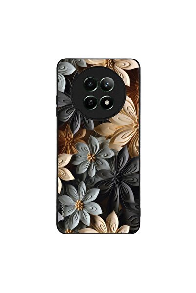 Sonique Θήκη 3D Flower Series για Realme 12 5G / Realme 12x Γκρι
