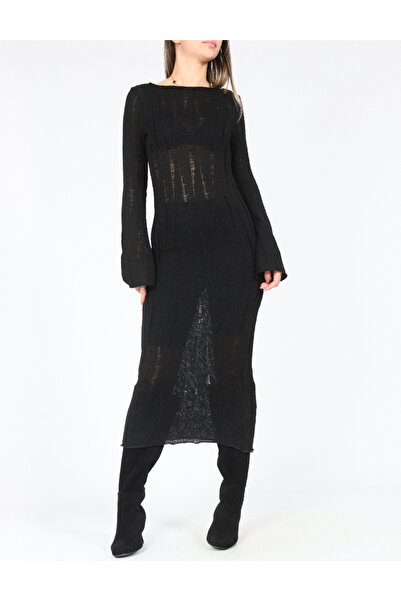 Evendi Long dress, Black