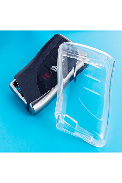 Choice4 1x Key Case (Clear) Slim Car Key Fob Case Cover Keychain For Lexus ES...