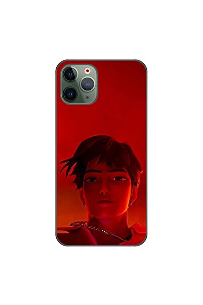 OEM Husa compatibila cu Apple iPhone 11 Pro Max Silicon Gel Tpu Model KPop De...