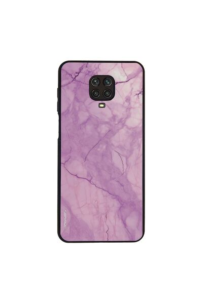 Sonique Θήκη Marble Series για Xiaomi Redmi Note 9S/9 Pro Βιολετί