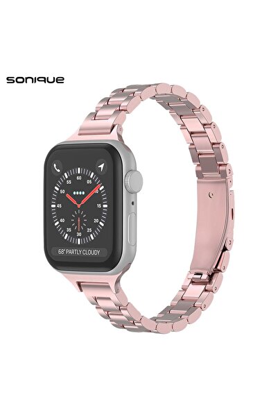 Sonique Λουράκι Stainless Steel Slim Bracelet Classic για Apple Watch (42/44/...