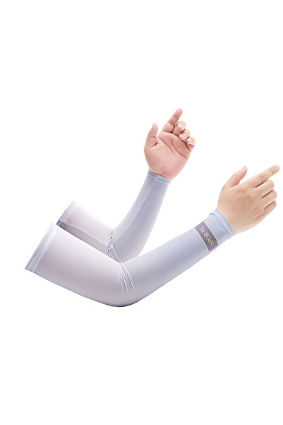 Choice11 M gray Gradient Cycling Arm Sleeves Summer Men Women UV Protective E...