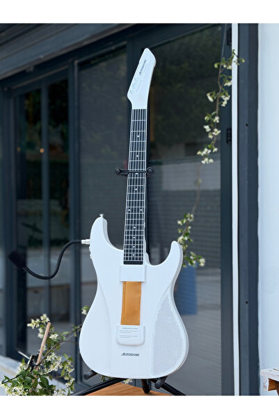 NOTA MÜZİK AEROBAND Smart Guitar - Beyaz Set - Akustik, Elektro ve Bas Gitar ...