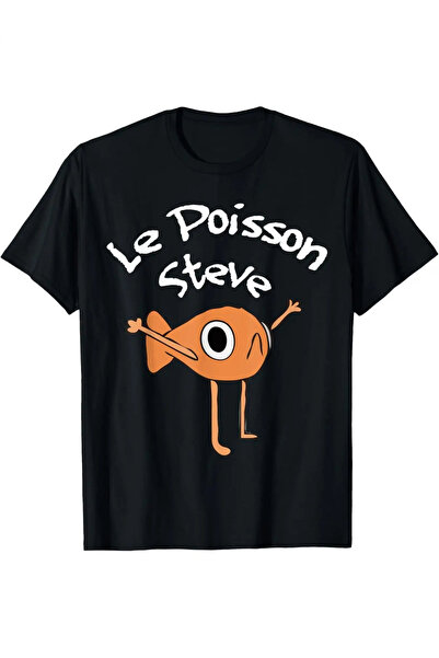 yiou trendy clothing تي شيرت Fun LePoisson Steve Meme Pattern