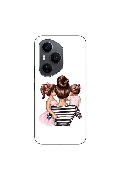 OEM Husa compatibila cu Honor 400 Pro Silicon Gel Tpu Model Mom and Girls