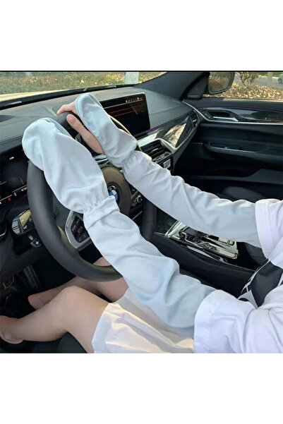 choice2 أكمام واقية من الشمس باللون الأزرق الفاتح للنساء، مضادة للحروق الشمسي...