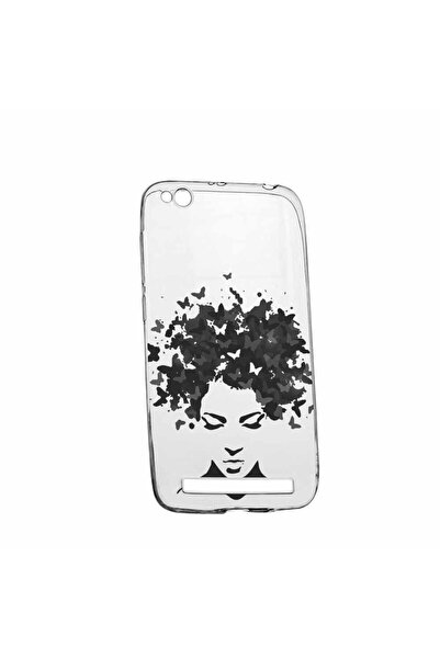 bestcase Husa Silicon, Transparent, Slim, Woman BW, Xiaomi Redmi 5A
