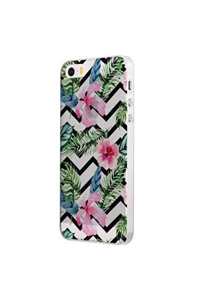 bestcase Силиконов калъф, Прозрачен, Тънък, Тропически, Xiaomi Redmi Note 5A