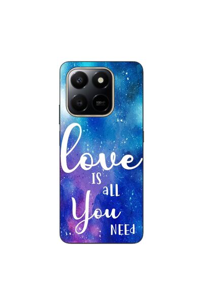 OEM Husa compatibila cu Honor X7d Silicon Gel Tpu Model Love Is All You Need
