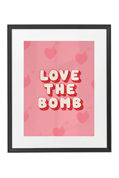 Boomah Accessories Barbie Wall Art, Preppy Pink Room Decor Poster with Frame ...
