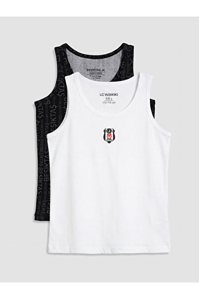 LC Waikiki Peak New Season Printed Boys' Tank Top 2-Pack