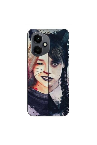 OEM Case compatible with Honor 400 Silicon Gel Tpu Model Wednesday and Enid S...