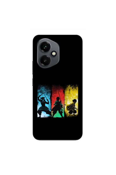 OEM Husa compatibila cu Honor 400 Silicon Gel Tpu Model Demon Slayer Team