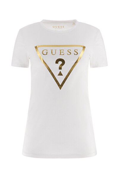 Guess Marla triangle logo tshirt