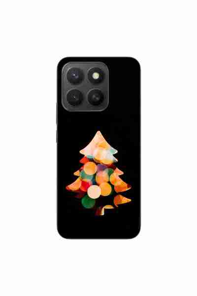 OEM Husa compatibila cu Honor X8c Silicon Gel Tpu Model Craciun Brad Fundal N...