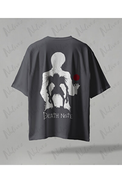 Nulivez Death Note Ryuk Oversize Unisex T-Shirt - Anime Printed Streetwear Ma...