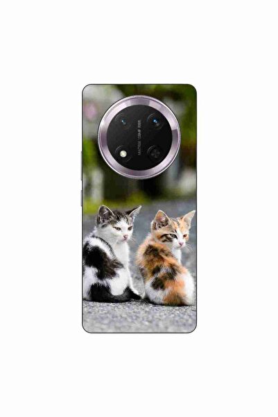 OEM Husa compatibila cu Honor Magic7 Lite Silicon Gel Tpu Model Kitties
