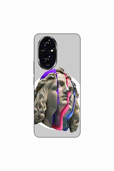 OEM Husa compatibila cu Honor 200 Silicon Gel Tpu Model Neon Ruins