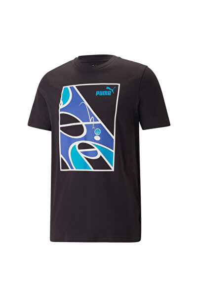 Puma Men GRAPHICS Court Tee - Black