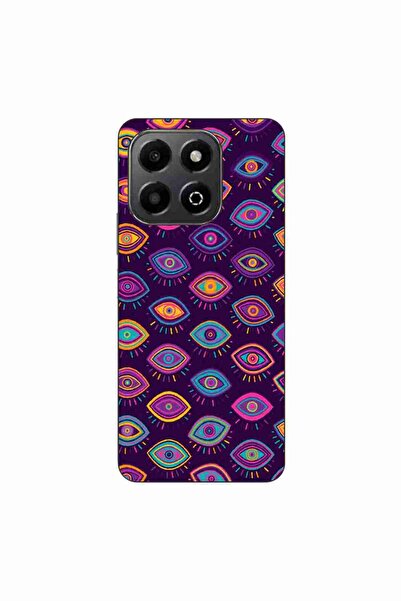 OEM Husa compatibila cu Honor X6b Silicon Gel Tpu Model Tribal Eyes