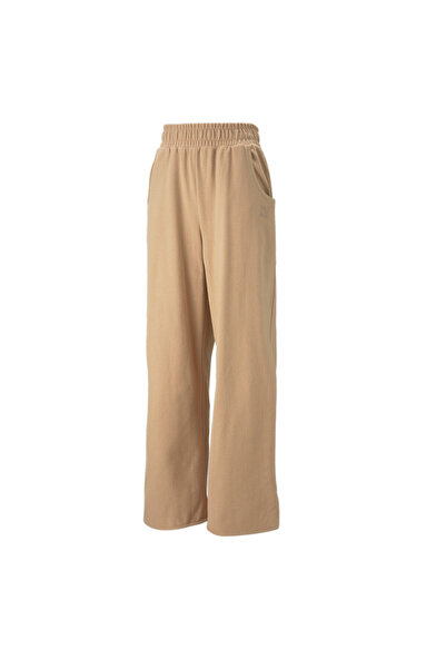 Puma Women Infuse Wide Leg Pants - Beige
