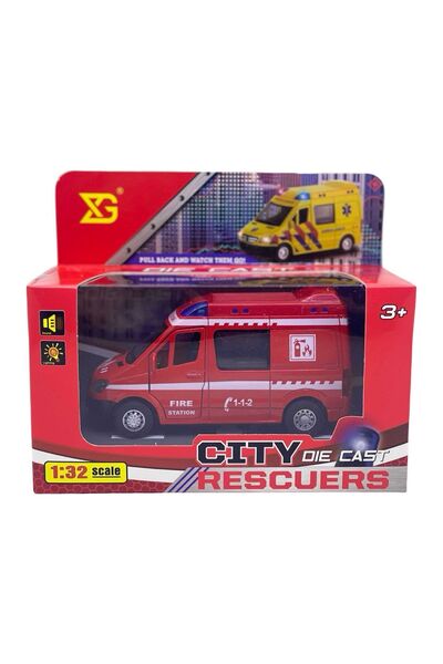 JPT Mercedes Sprinter Camion de pompieri turnat sub presiune 1:32