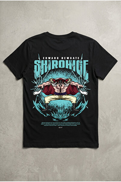 Silkensoul One Piece Whitebeard Edward Newgate Designed Standard Fit Anime Un...