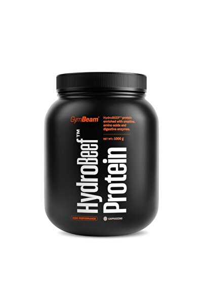 GymBeam HydroBeef™ Protein 1000 g cappuccino
