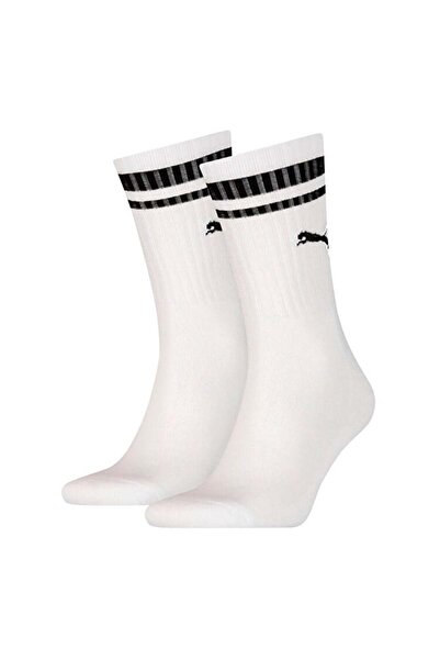 Puma Crew Heritage Striper 2-Pack Socks
