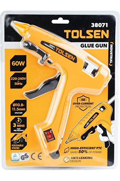 TOLSEN Industrial Glue Gun Hot Melt Adhesive Tool for Bonding Repair Craft As...