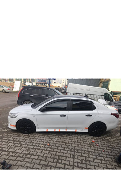 emcar tuning citroen c-elysee yan marşpiyel takımı - PLASTİK (2012-2021)