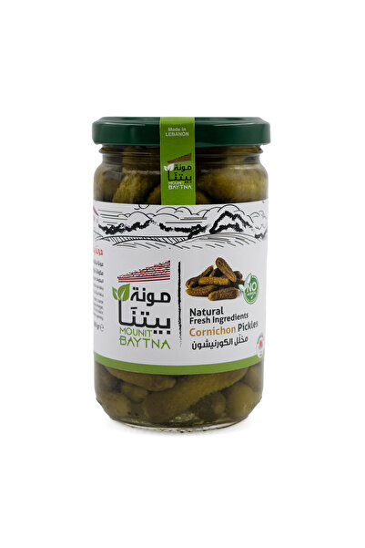 mounit baytna Cornichon Pickles Extra 300g | Crunchy | All-Natural | Non-GMO ...
