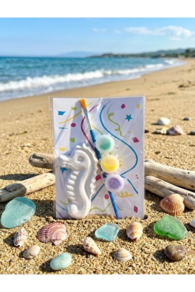 LİSYANTUS HOME 5'li Deniz Atı Figürü/Aktivite/Taş/Etkinlik/Tatil/Doğum Günü H...