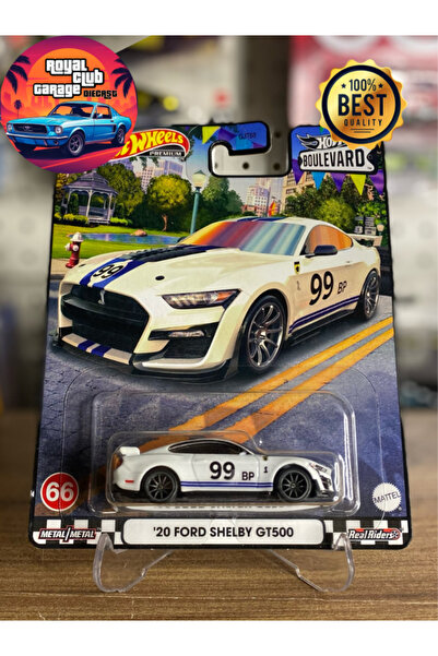 HOT WHEELS 20 FORD SHELBY GT500 - BOULEVARD 66 - PREMIUM - (1/64)