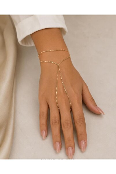 House Of Glix Lace No:1 14k Altın Renkli Gold Şahmeran