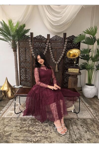 Sukar French Soft Lace Dress 5 Colors