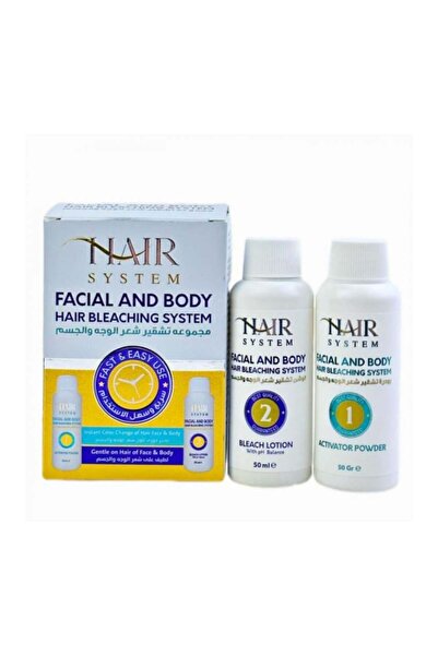 Hair System تشقير الوجه والجسم من هير سيستم - 100مل