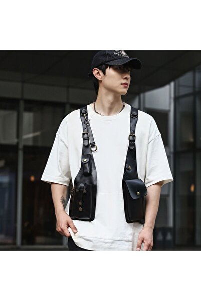 Yallabena Tactical Vest Chest Bag – Adjustable Shoulder Strap Crossbody Bag |...