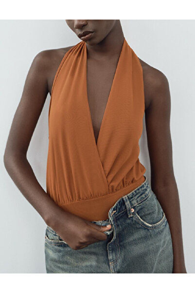 Evendi Bodysuit, Brown
