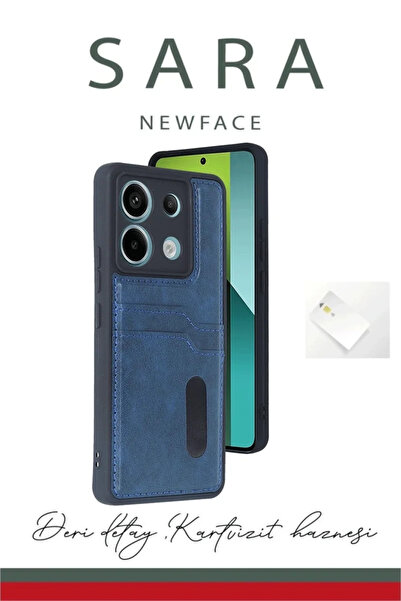 Generic Brand Redmi Note 13 Pro 4g Case Sara Leather Case with Business Card ...