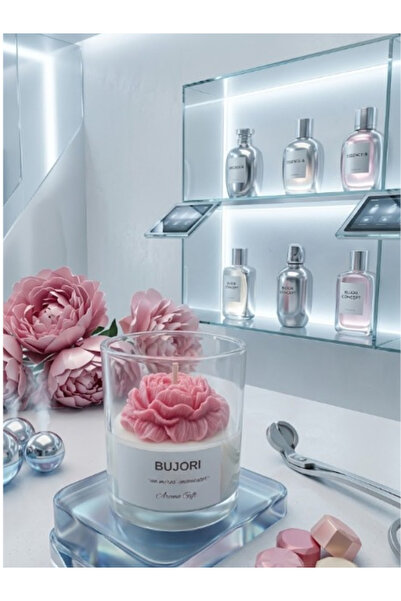 OEM HANDMADE CANDLE WITH PEONY SCENT - GIFT AROMA