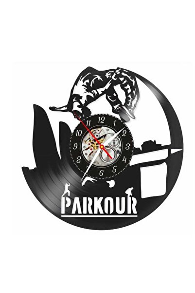 OEM Ceas de perete decorativ, Parkour / Freerunning Urban, din disc de vinil,...