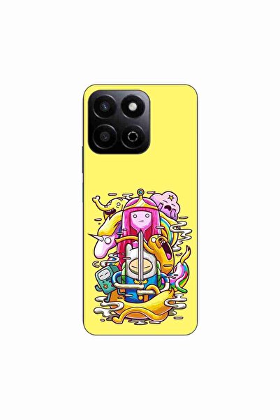 OEM Husa compatibila cu Honor 200 Smart Silicon Gel Tpu Model Adventure Time ...