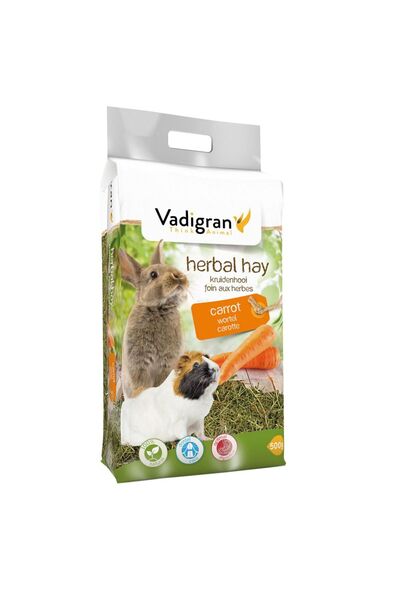 VADIGRAN Hay & Herbs Carrot Σανός με Καρότο 500gr