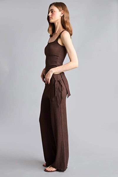DeFacto Wide Leg Wrinkled Textured Trousers H4977Ax26Sm