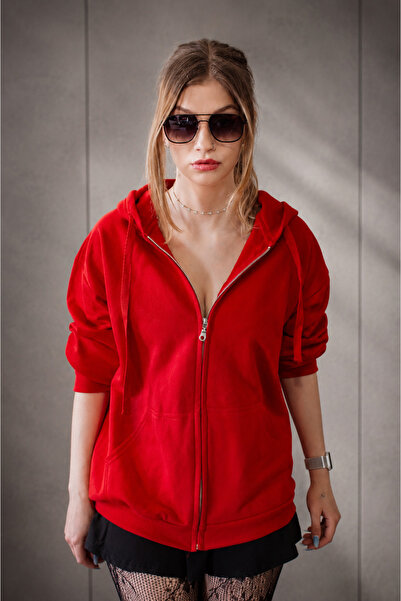 Keya Unisex zip-up hoodie