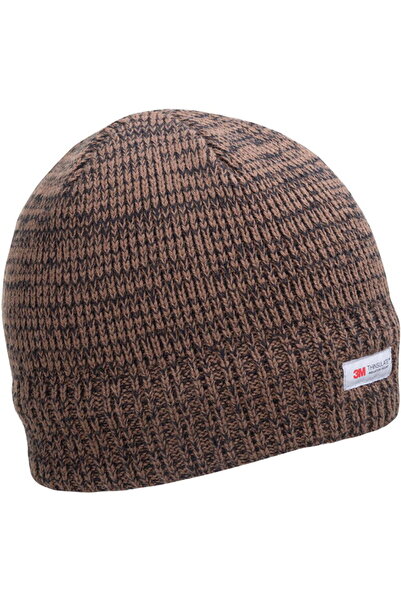 Lahti Pro Acrylic thermal hat with double insulation / brown