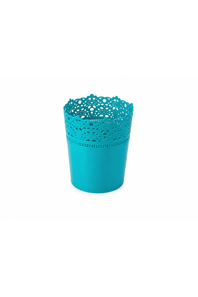 Alezy DAS0 Dantel No:0 - 0.56 Litre Plastik 4'lü Saksı