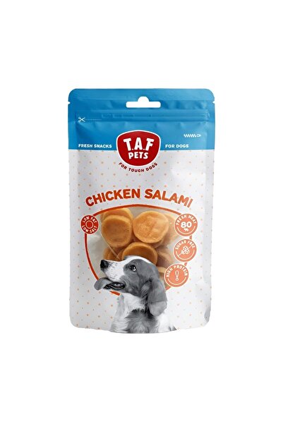 TAF PETS Λιχουδιά Σκύλου Κοτόπουλο/Σαλάμι 75gr